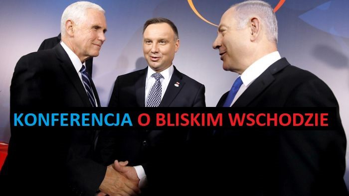 Mike Pence, Andrzej Duda, Benjamin Netanjahu